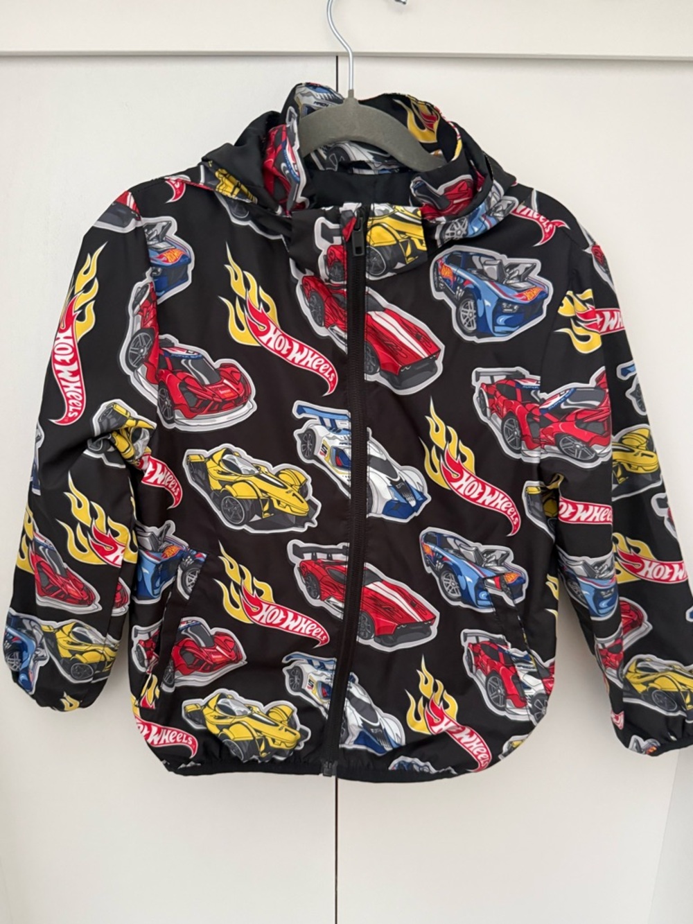 H&M Kids Hot Wheels Windbreaker 5T/6